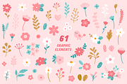 Flower show | Font duo, a Sans Serif Font by JuliaVolkova (Thumbnail 9 of 10)