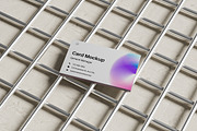 Business Card Design Mockup, an Advertising Mockup by Pikachudesign (Thumbnail 3 of 4)