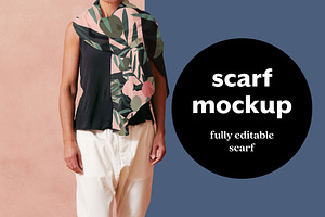 Scarf Mockup