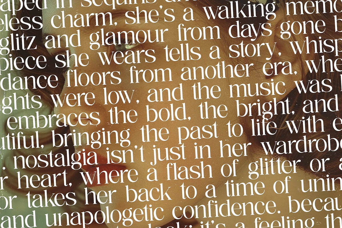 Nostalgic Flashy Modern Serif, a Serif Font by timelesstype.co (Photo 9 of 20)