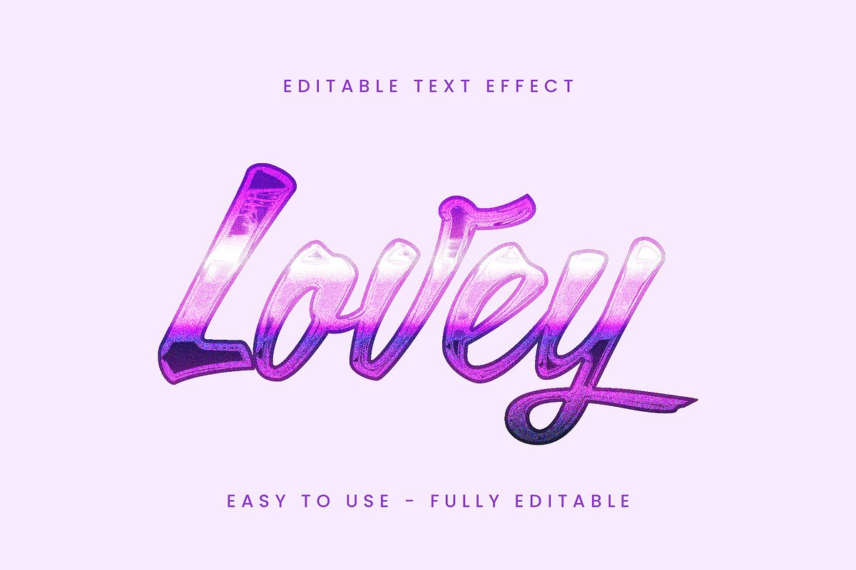 Gradient Script Bold Text Effect