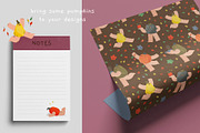 Pumpkin Season Pattern + Characters, a Pattern Graphic by iliveinoctober (Thumbnail 5 of 11)