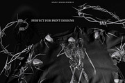 Very Scary - 3D Chrome Objects, a Graphic by saintricchi (Thumbnail 5 of 8)