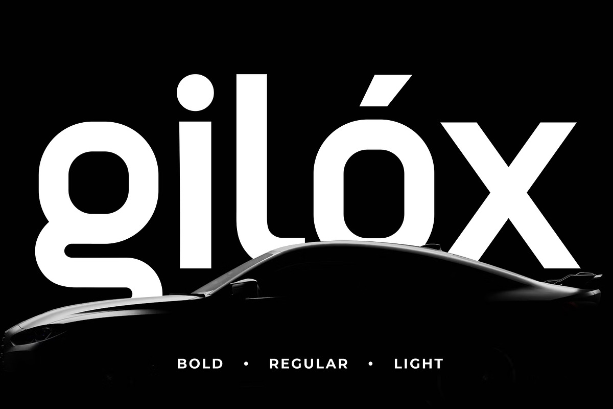 Gilox - Sans Serif Typeface, a Sans Serif Font by NazmulsDesign (Photo 1 of 21)