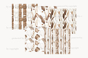 Summer Paper Pattern Background, a Pattern Graphic by GlamArtZhanna (Thumbnail 3 of 4)