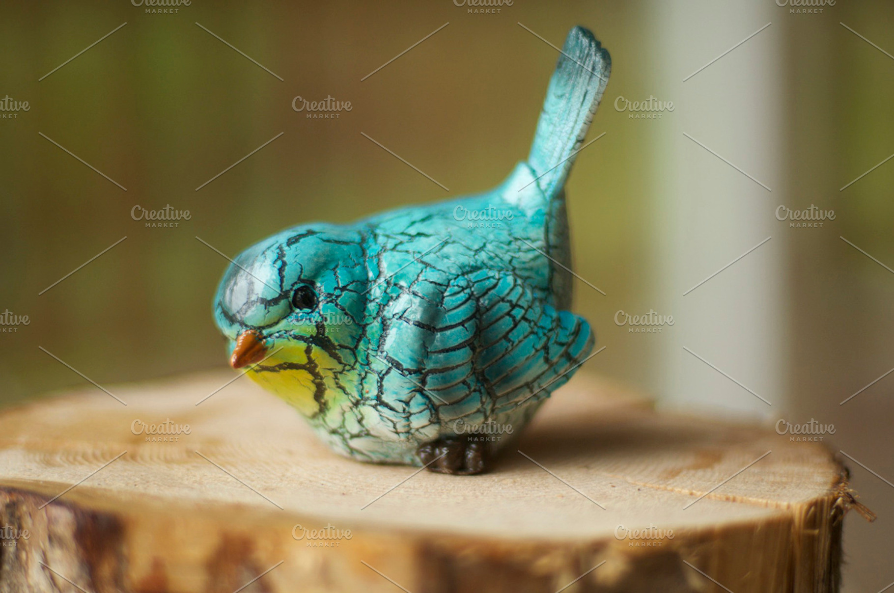 Blue Bird Stock Photo