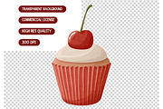 Coquette Cherry Clipart Bundle, an Illustration by TatiMockup (Thumbnail 4 of 4)