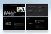 Dark Minimal Presentation Template, a Presentation Template by BrandPacks (Thumbnail 2 of 7)