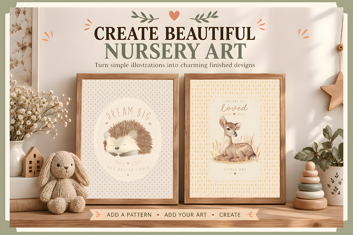 Procreate Poster Background Patterns, a Brush Add-On by HopeArtIllustration (Photo 2 of 10)