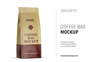 Eco Coffee Bag Mockup