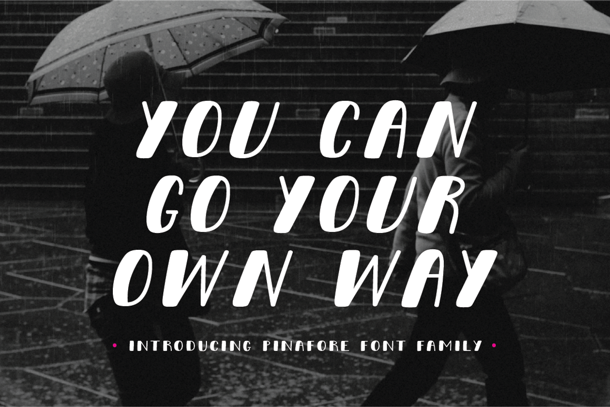 Pinafore Display Font Family preview 5