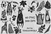 Night in the woods 40 PNG Timianwolf, an Animal Illustration by timianwolf (Thumbnail 4 of 10)