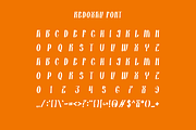 Redoxav - Luxury Bold Font, a Sans Serif Font by Iqsiart Studio (Thumbnail 5 of 6)