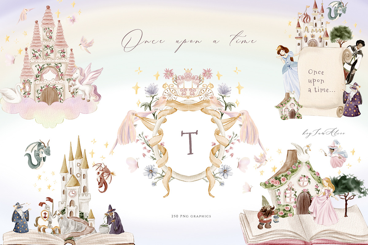 Once Upon a Time, a Decorative Illustration by heyiamalice (Photo 1 of 15)