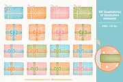Happy Birthday - Cliparts Set, an Illustration by Estudio Daiane Barbosa (Thumbnail 6 of 9)