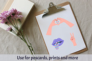 Transgender visibility set of symbol, a Decorative Illustration by JulyGart (Thumbnail 3 of 6)