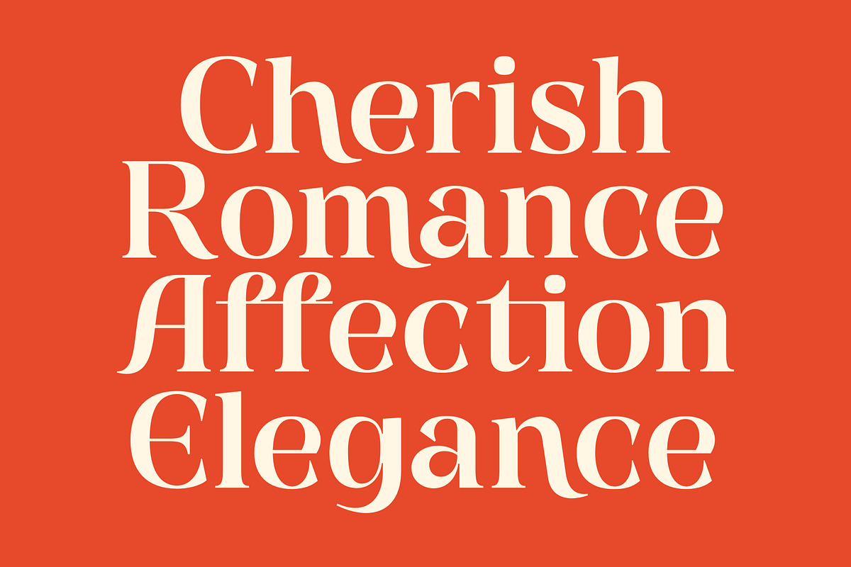 Gts Calira - Romantic Serif Font, a Serif Font by Graptail (Photo 8 of 20)