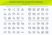 Business Workflow Automation icons, an Icon by vexper (Thumbnail 2 of 5)