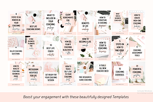 Coaching Pinterest TemPlates