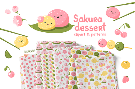 Sakura dessert