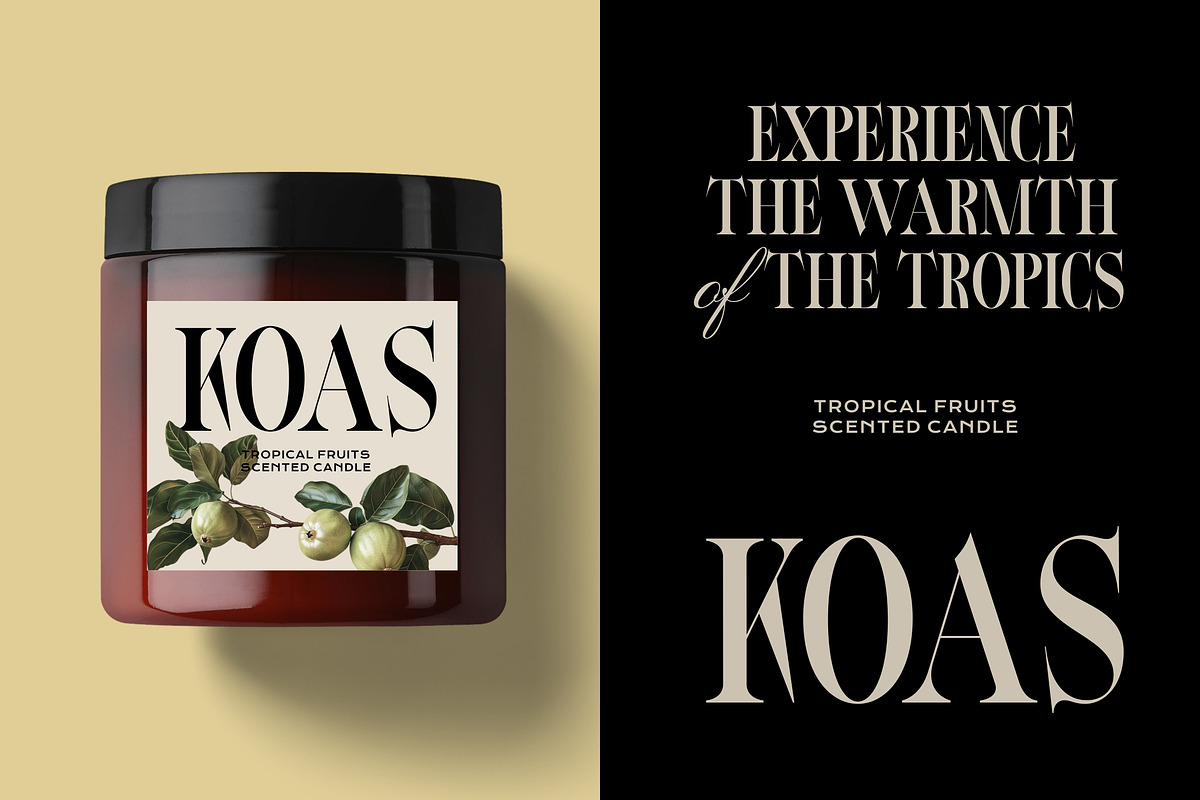 Bosceh - Aesthetic Premium Font, a Serif Font by Imoodev (Photo 2 of 6)