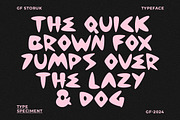 GF Strouk - Display Font, a Font by GroovyFontCo (Thumbnail 2 of 8)