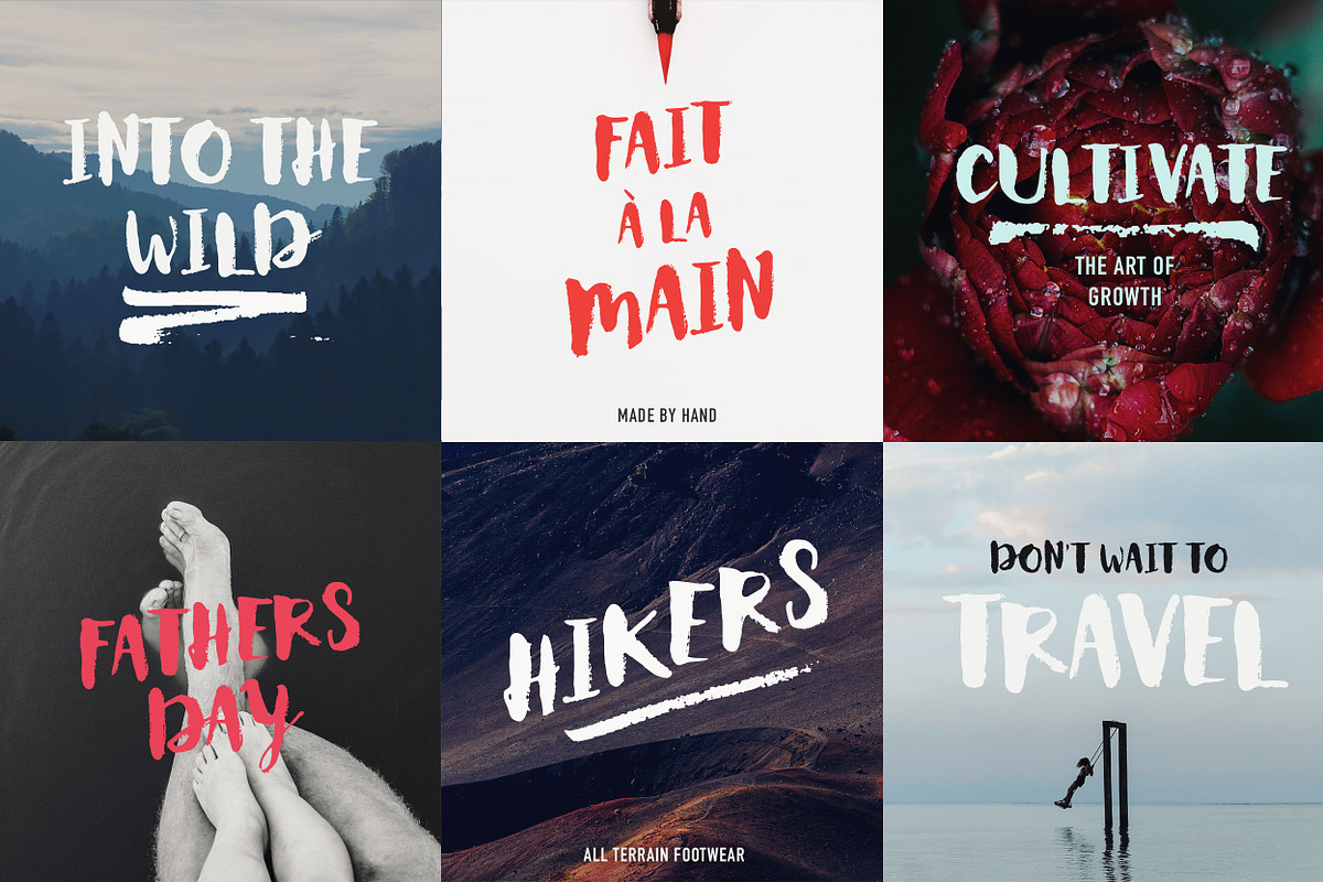 Memoire Brush Script + Extras preview 2
