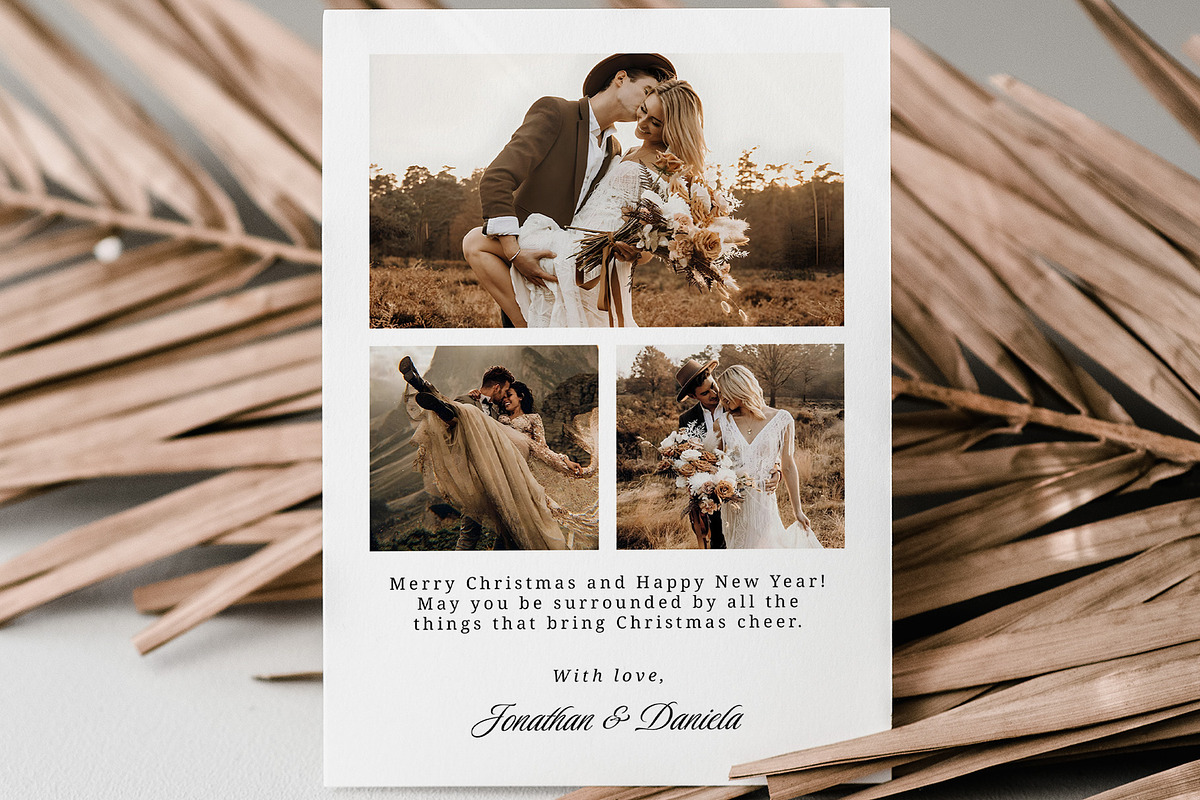 Christmas Card Template CC220, a Card Template by Always Templates (Photo 3 of 3)