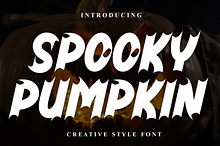 Spooky Pumpkin | Script Font