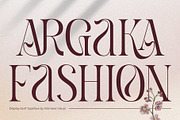 Argaka Fashion - Modern Serif, a Serif Font by Nirmana Visual (Thumbnail 1 of 10)