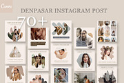 Denpasar Instagram Post Template, a Social Media Template by binangkit (Thumbnail 1 of 5)