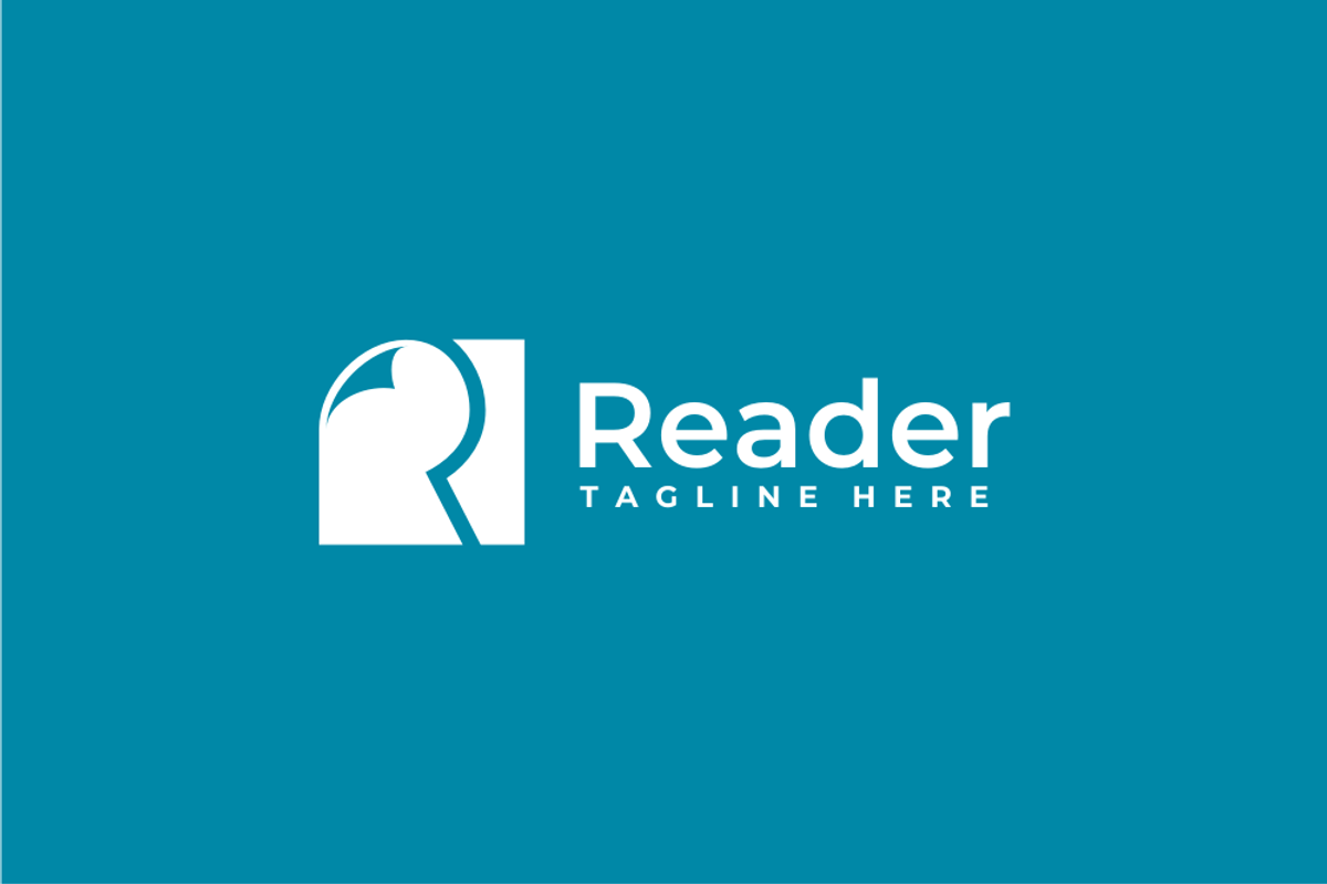 Reader - Letter R logo, a Branding & Logo Template by yopie (Photo 2 of 3)