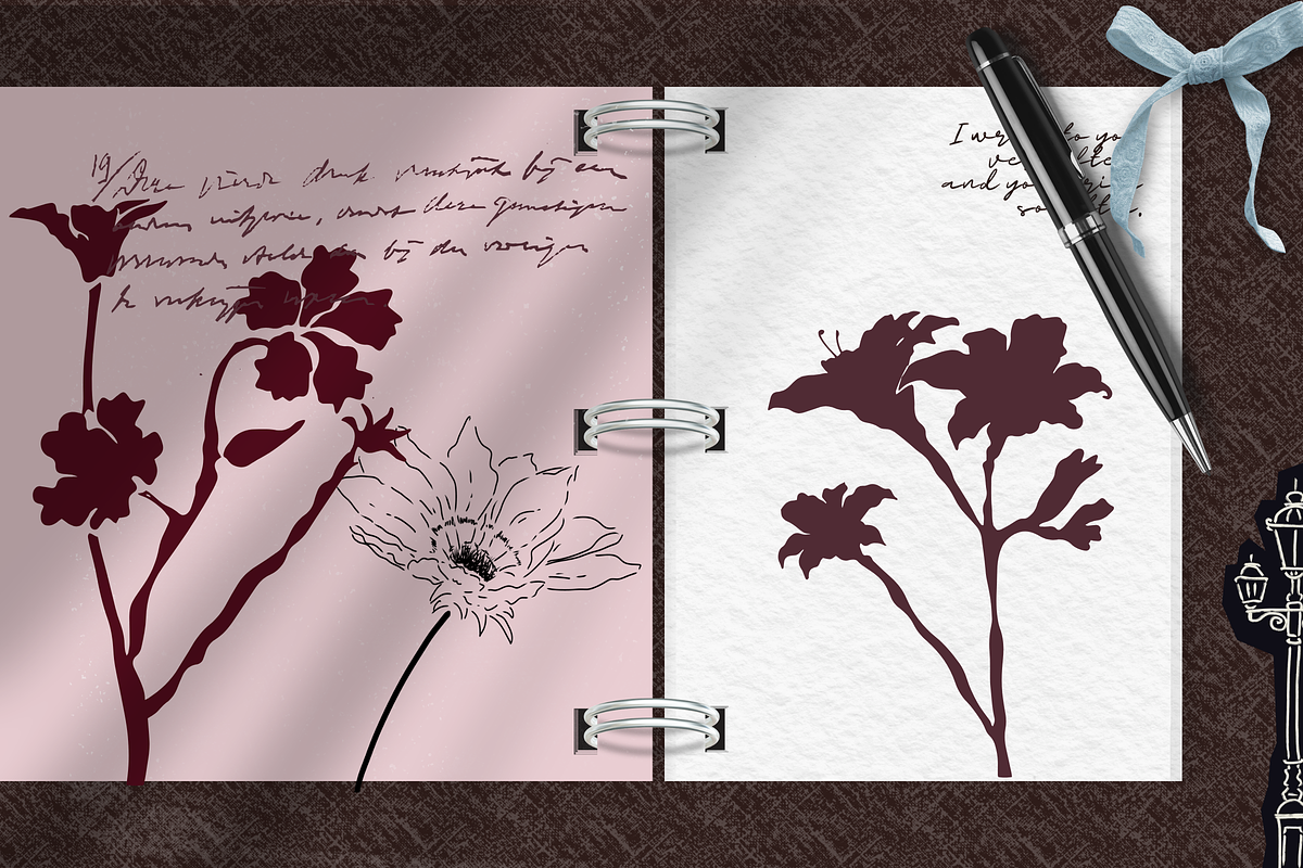 Botanical Reverie - Handdrawn Floral, a Decorative Illustration by The Journey Atelier (Photo 10 of 16)