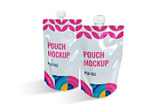 Pouch Packaging Mockups, a Packaging Mockup by areadesain (Thumbnail 1 of 3)