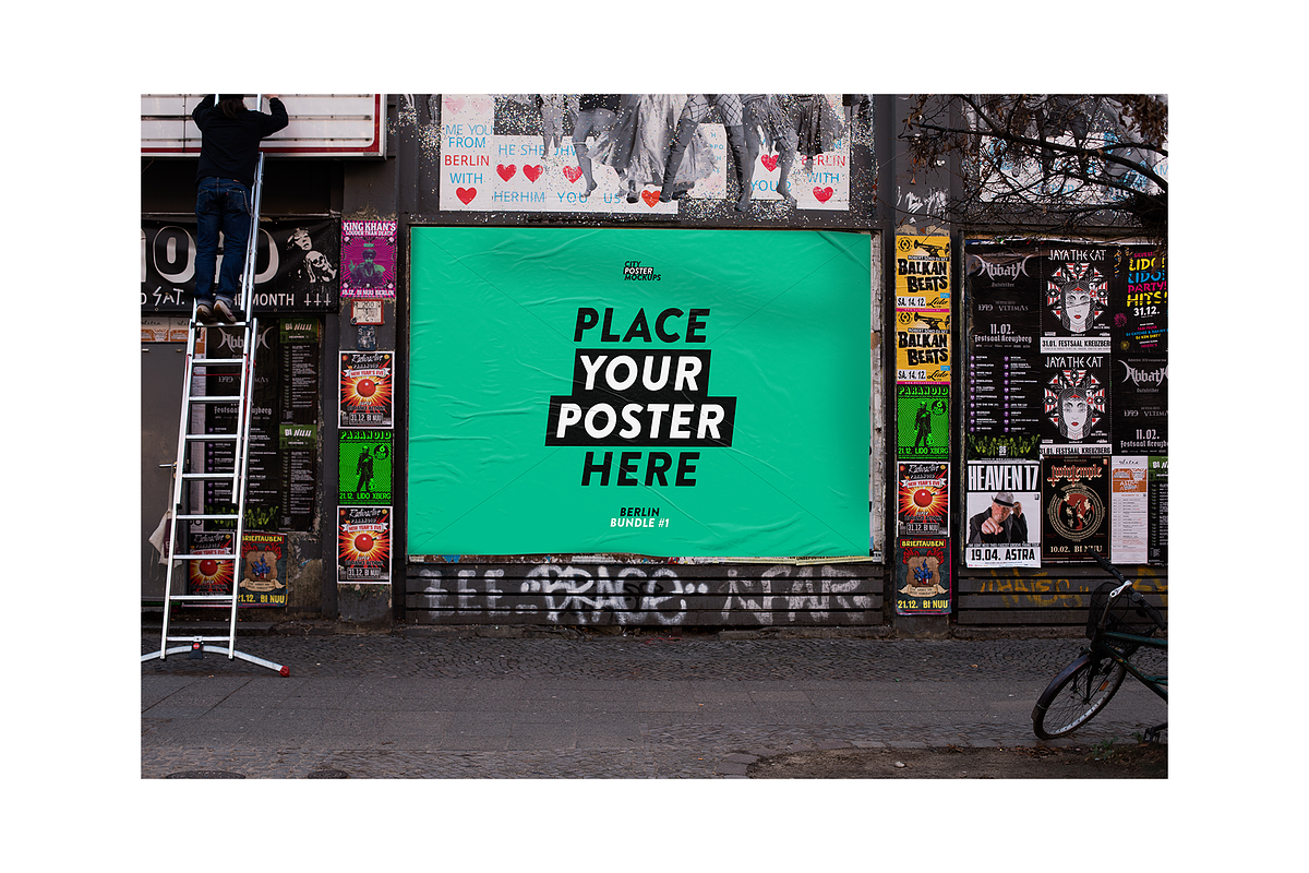 City Poster Mockup Bundle #1, a Print Template by City Poster Mockups (Photo 3 of 19)