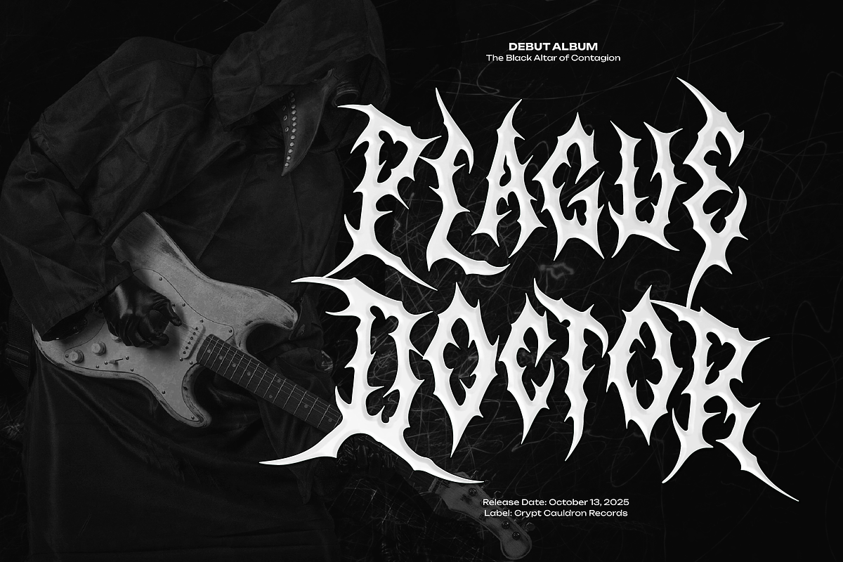 BlekMary | Black Metal Font, a Blackletter Font by Denustudios (Photo 4 of 12)