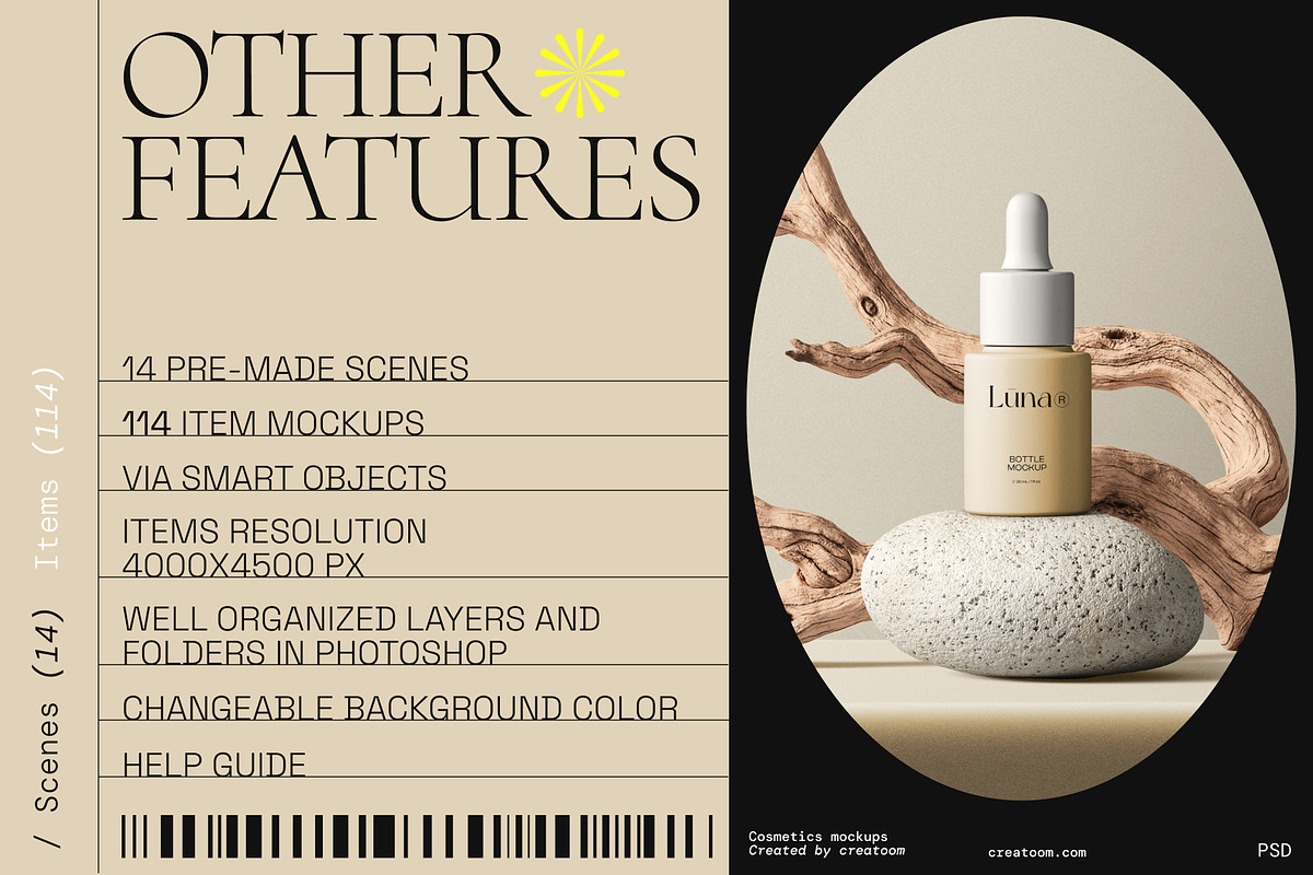 (114) Cosmetics mockups - part 1, a Packaging Mockup by Creatoom (Photo 6 of 16)