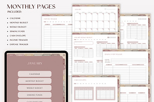 Digital Budget Planner IPad