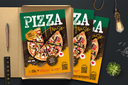 Pizza House Flyer Template, a Flyer Template by Boostock (Thumbnail 2 of 4)