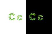 Eco letter set, a Decorative Illustration by airunreal (Thumbnail 8 of 33)