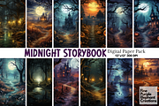 Haunted House | Halloween, a Background Graphic by Fine Purple Elephant (Thumbnail 1 of 3)