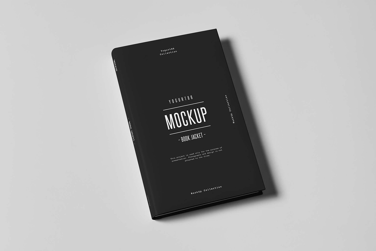 Book / Book Jacket Mock-up, a Books & Magazine Mockup by Yogurt86 (Photo 6 of 11)