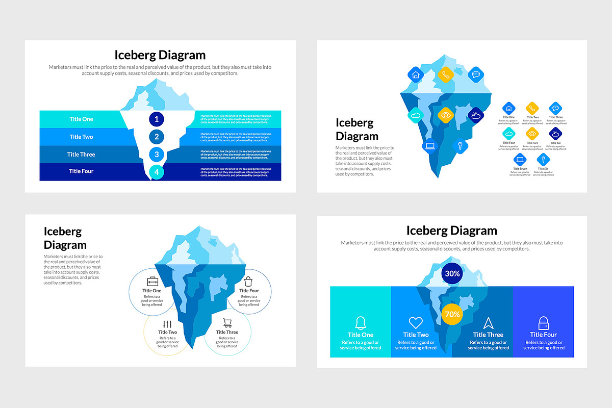 Iceberg Infographics Template, a Presentation Template by slidequest (Photo 4 of 8)