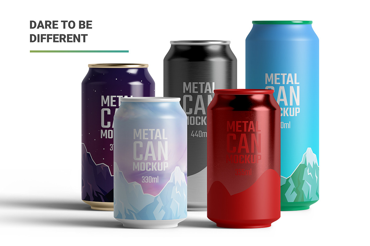 Metal Can Mockup MEGA BUNDLE, a Packaging Mockup by AY Mock-Ups (Photo 18 of 31)