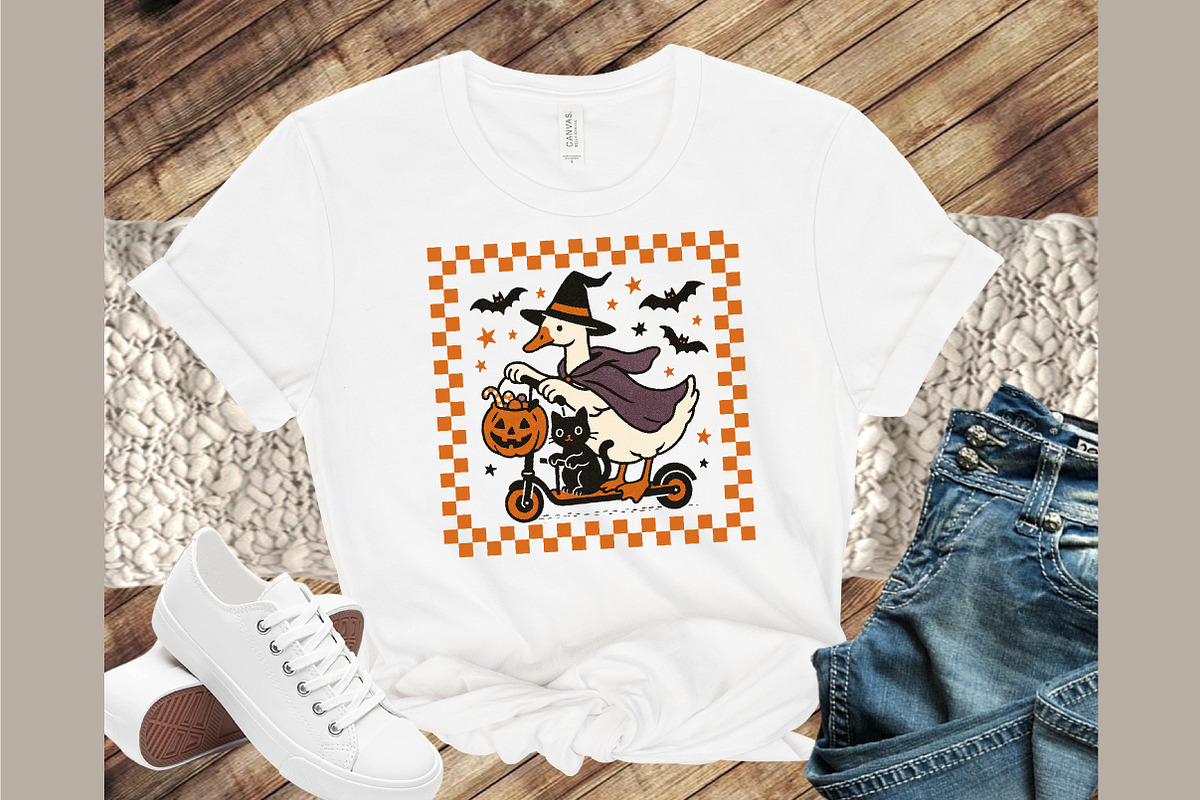 Funny Halloween Silly Goose Png,Boy, an Illustration by Sublimation Artist (Photo 2 of 9)