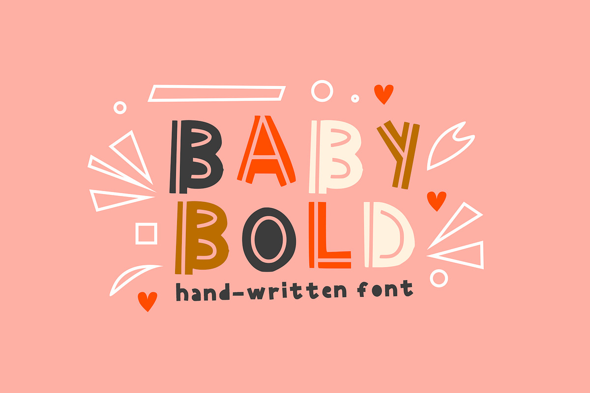 BabyBold Font for KID'S, a Font by Nonceni (Photo 1 of 17)