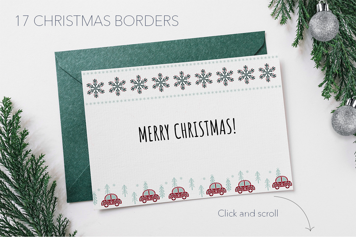 Scandi Christmas. Modern cozy winter, a Pattern Graphic by KomannaArt (Photo 4 of 8)