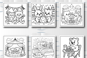Cozy Bear Cute & Comfy Coloring Book, an Education Illustration by Design Home (Thumbnail 3 of 5)