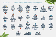 24 Winter Pleasures vector set, a Decorative Illustration by Nina's Illustration Shop (Thumbnail 3 of 8)