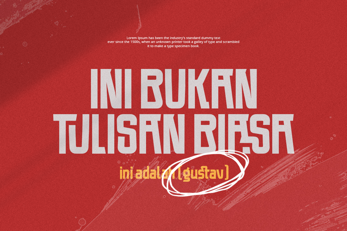 Gustav Font, a Sans Serif Font by Grontype (Photo 8 of 8)
